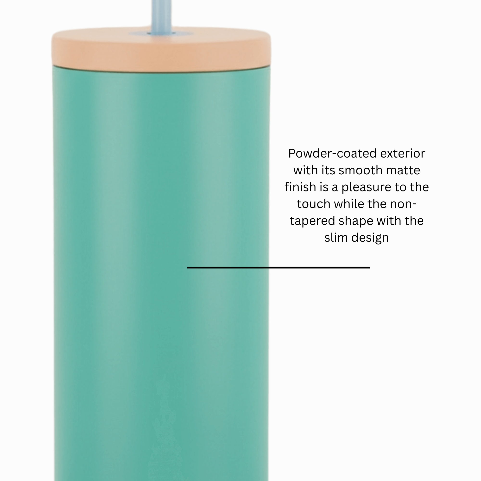 Blauer Hortensien-Blumenbecher, 40 oz