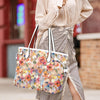 Bliss Floral Leather Handbag