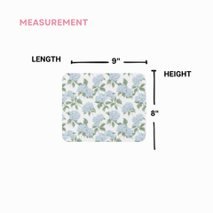 Blue Hydrangea Mouse Pad