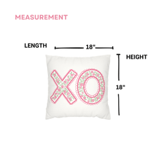 Floral Hugs & Kisses Pillowcase