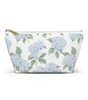 Blue Hydrangea Makeup Pouch