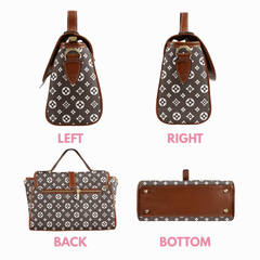 Coffee Charm Satchel Bag