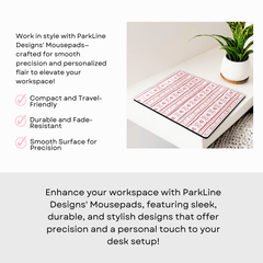 Lover's Lane Mouse Pad