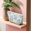 Blaue Hortensien-Make-up-Tasche