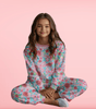 Floral Bow Pajama Set