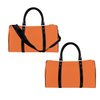 Vibrant Orange Luxe Travel Bag