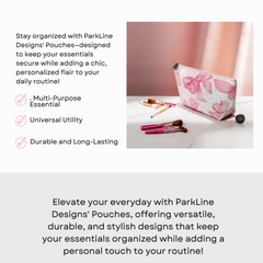 Ribbon Romance Makeup Pouch