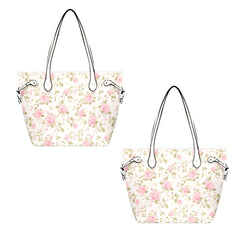 Dusty Rose Leather Handbag