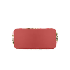 Floral Stems Leather Handbag