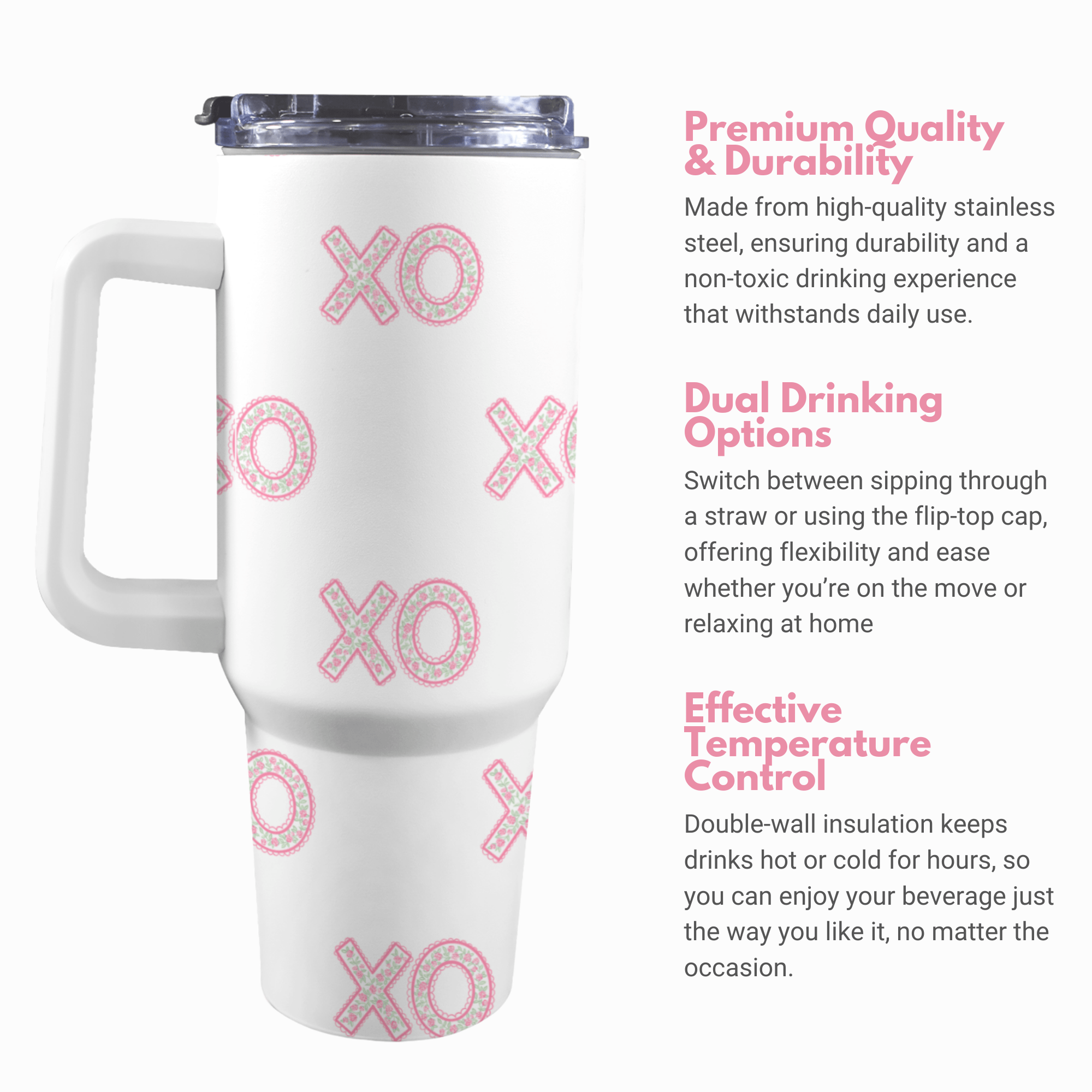XO Delight 40 Oz Tumbler