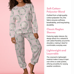 Pink Magnolia Pajama Set