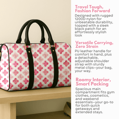 Pink Floral Travel Bag