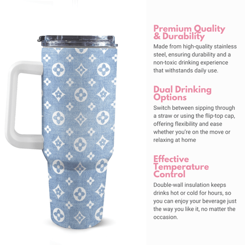 Rose Vine – 40-oz-Blumenbecher