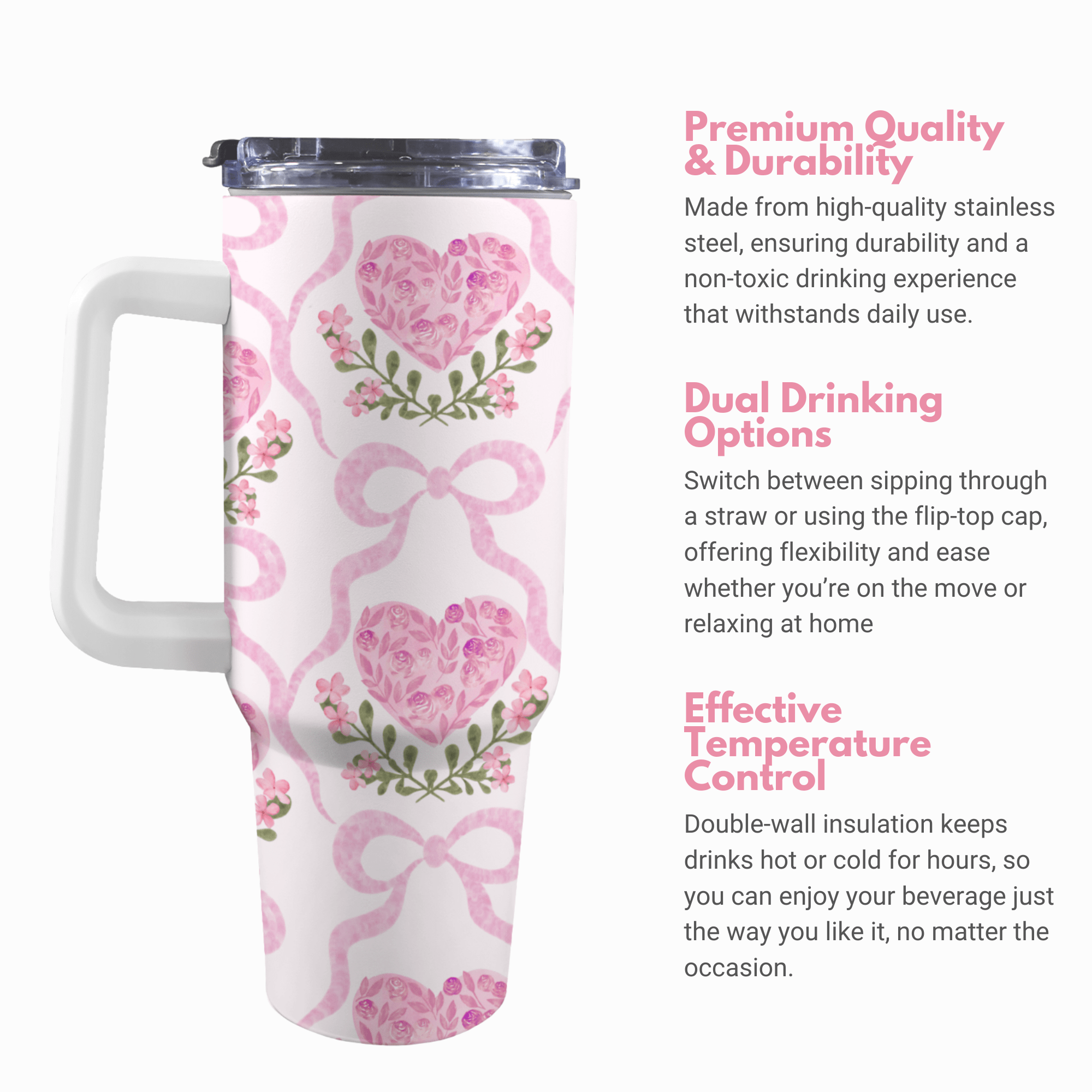 Clarizza 40 Oz Tumbler