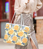 Autumn Floral Leather Handbag