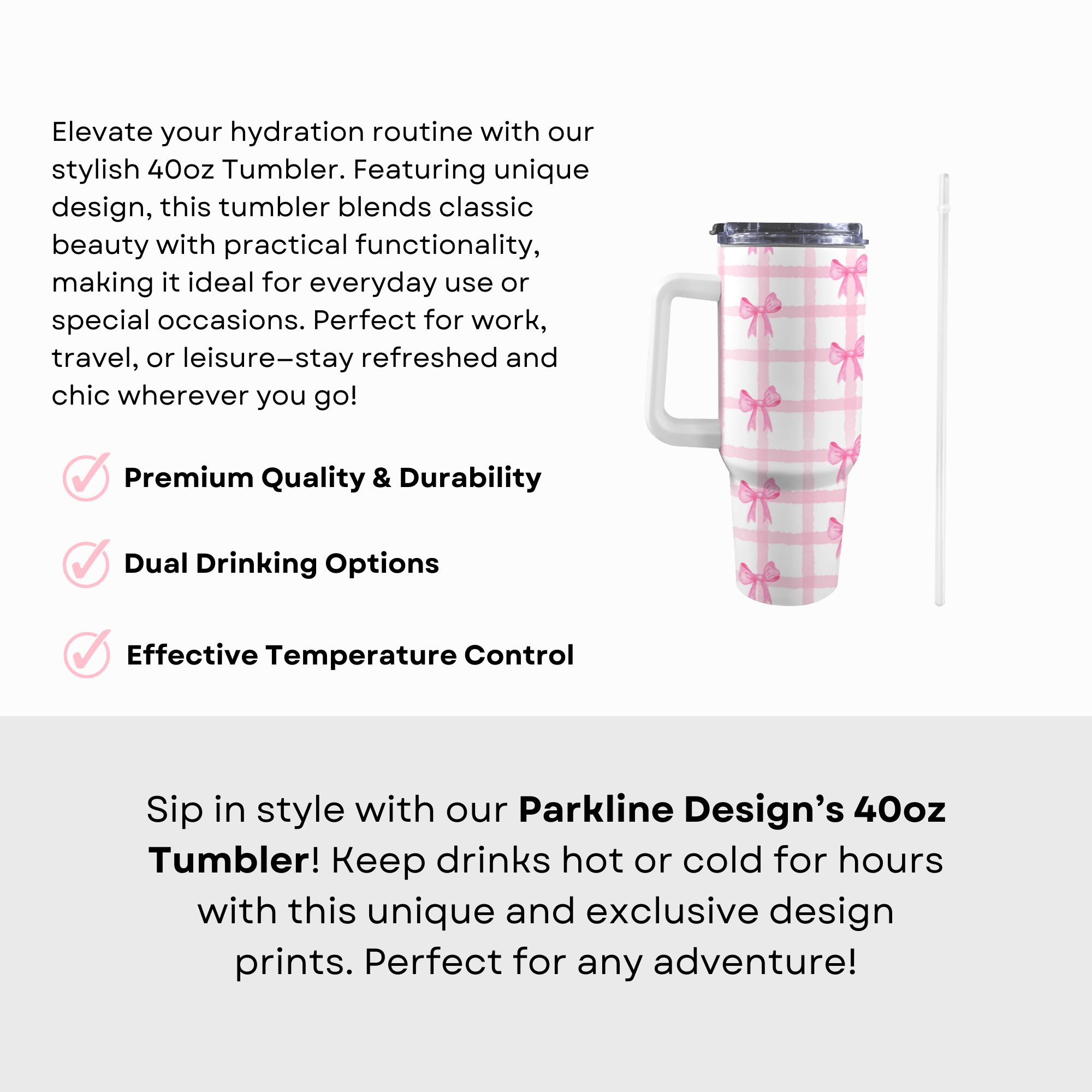 Kimberly 40 oz Tumbler
