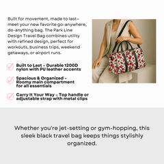 Cherry Bliss Women's Travel Bag