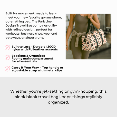 Coquette Chic Women's Travel Bag