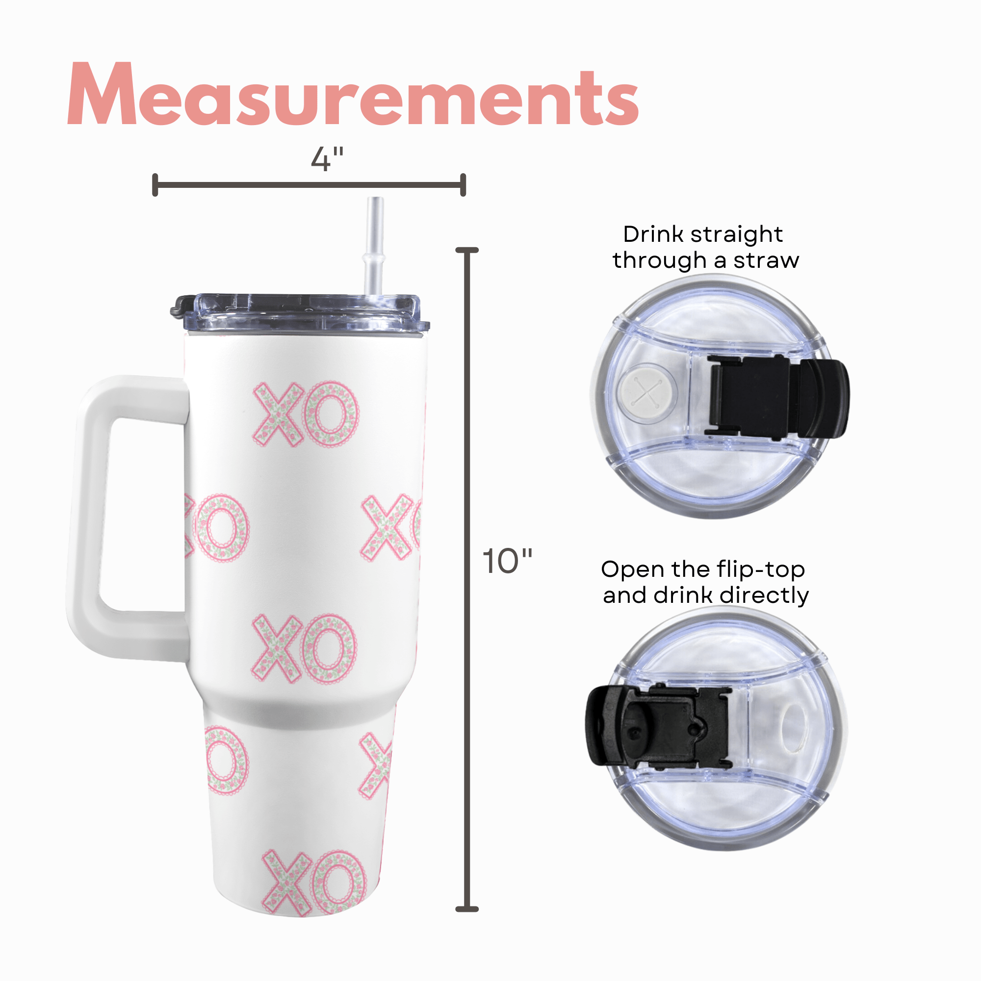 XO Delight 40 Oz Tumbler
