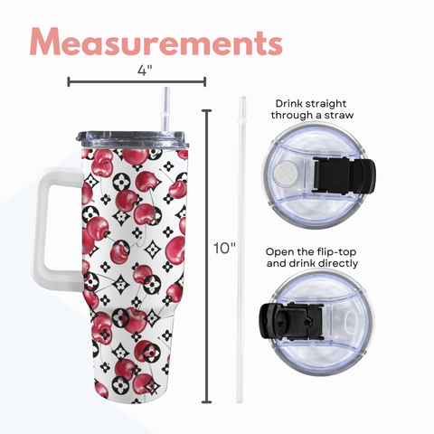 Rose Vine – 40-oz-Blumenbecher