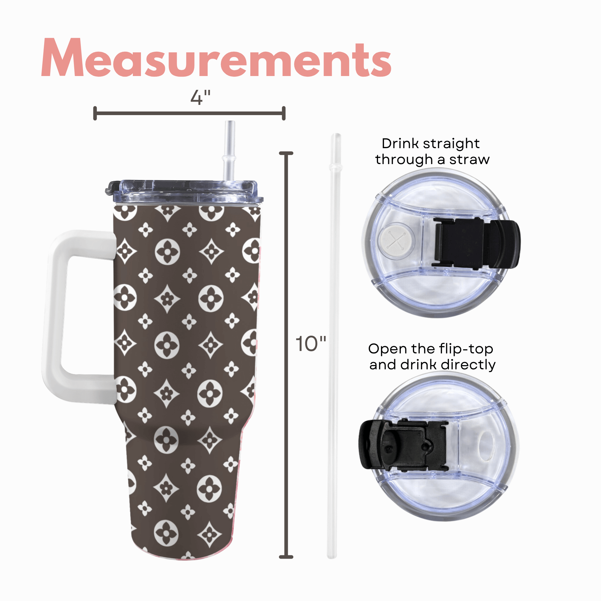 Coffee 40 Oz Tumbler