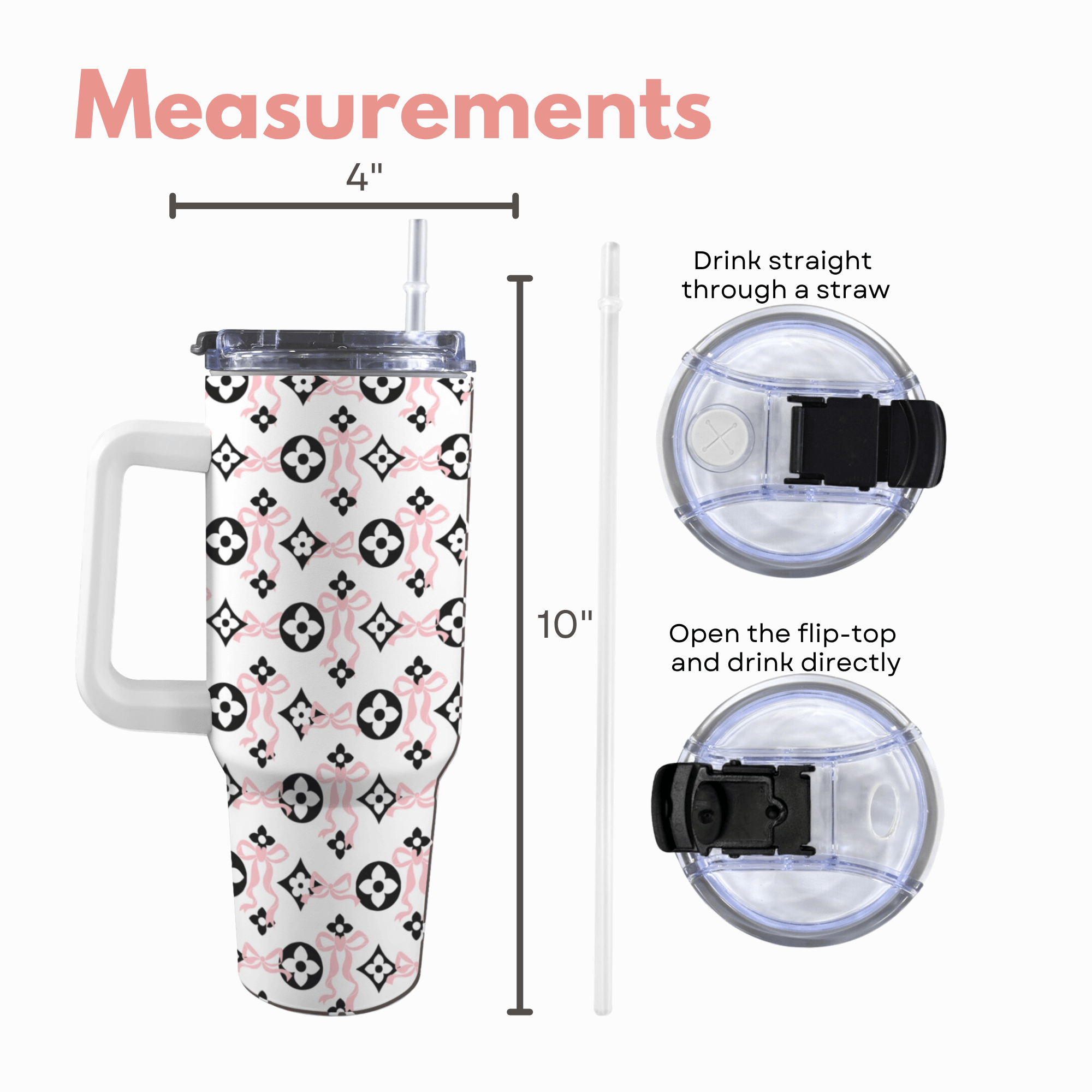 Coquette 40 Oz Tumbler