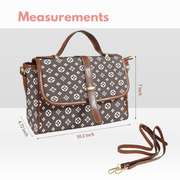 Coffee Charm Satchel Bag