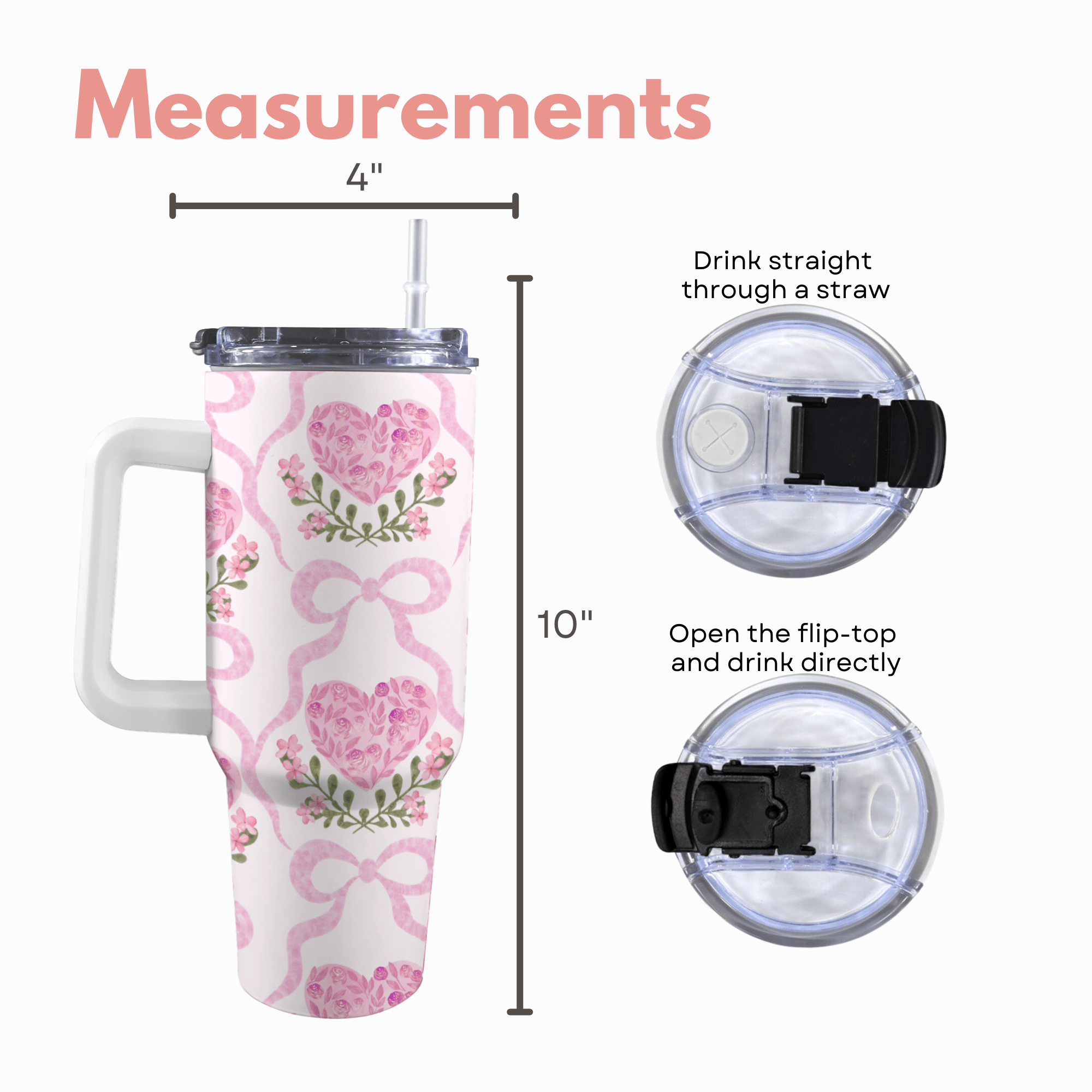 Clarizza 40 Oz Tumbler