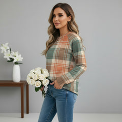 Patrick Plaid Premium Cotton Sweatshirt