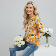 Spanish Marigold Premium Cotton Sweatshirt