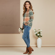 Patrick Plaid Premium Cotton Sweatshirt