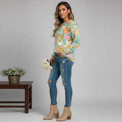 Pumpkin Patch Palette Premium Cotton Sweatshirt