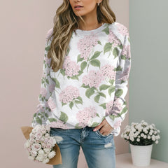 Blossom Serenity Premium Cotton Sweatshirt