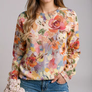 Blossom Serenity Premium Cotton Sweatshirt