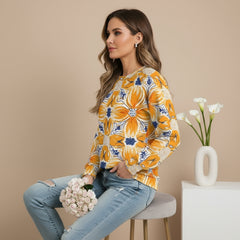 Spanish Marigold Premium Cotton Sweatshirt
