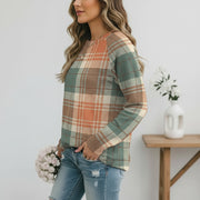 Patrick Plaid Premium Cotton Sweatshirt