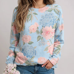 Autumn Floral Premium Cotton Sweatshirt