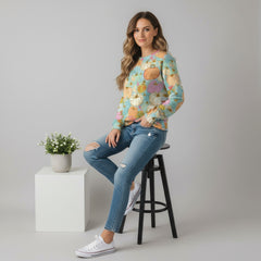Pumpkin Patch Palette Premium Cotton Sweatshirt