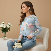 Blossom Serenity Premium Cotton Sweatshirt