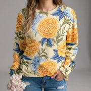 Pumpkin Patch Palette Premium Cotton Sweatshirt