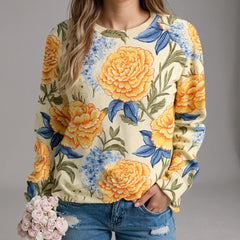 Pumpkin Patch Palette Premium Cotton Sweatshirt