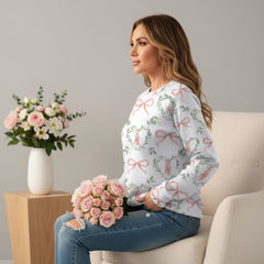 Ballet Bow Premium Cotton Sweatshirt