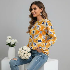 Spanish Marigold Premium Cotton Sweatshirt