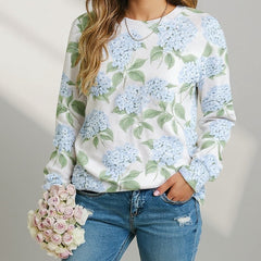 Autumn Floral Premium Cotton Sweatshirt