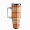 Barrett 40 Oz Plaid Tumbler