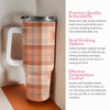 Barrett 40 Oz Plaid Tumbler
