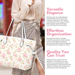 Dusty Rose Leather Handbag