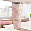 Pink Cheetah 40 Oz Tumbler