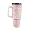 Rainbow Cheetah 40 Oz Tumbler