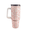 Pink Cheetah 40 Oz Tumbler